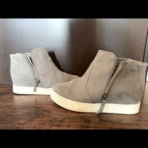 Wedge sneakers! Lightly used- worn once!